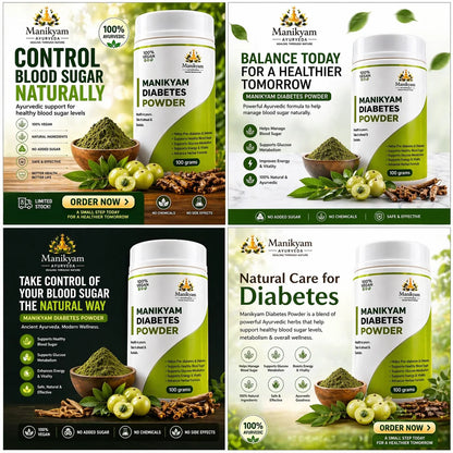 HERBAL DIABETES BLOOD SUGAR POWDER 60DAYS CHALLENGE